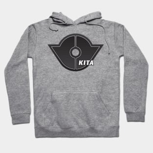 Kita Ward of Tokyo Japanese Symbol Hoodie